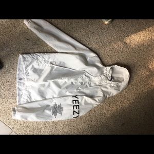 White yeezy windbreaker